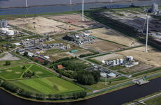 Luftaufnahme des Chemieparks Delfzijl in den Niederlanden, wo auch die neue Anlage von BioBTX entstehen soll.